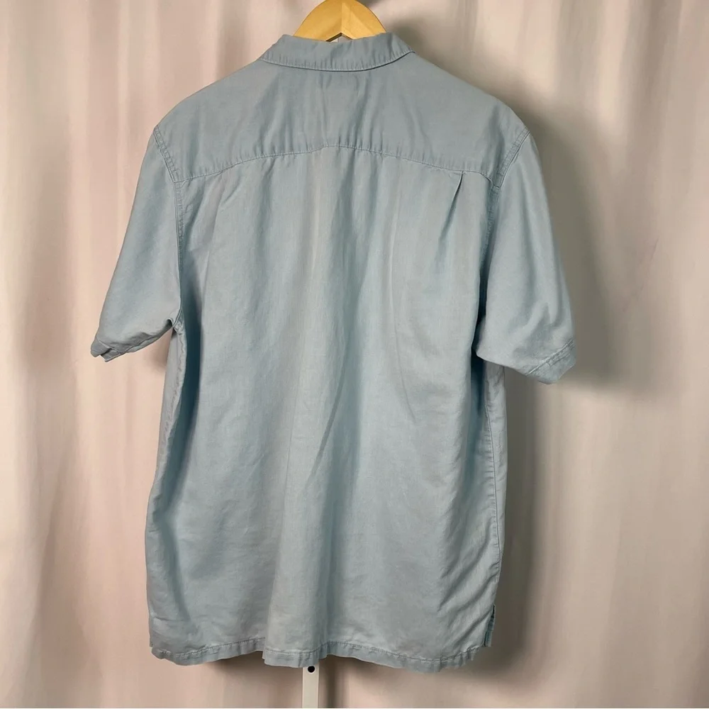 Columbia Men's Large Outdoor Gorp Hiking Button Down Shirt Golf Fishing Active